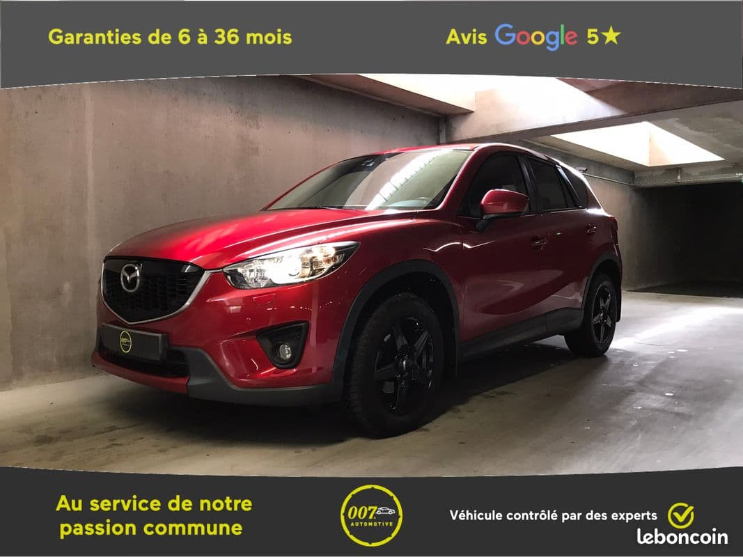 MAZDA CX-5 2.2 SKYACTIV-D 150 Sendo 4X4 BVA6 - Attelage - Système audio BOSE - Sièges Chauffants - Aide parking av & arr - Bluetooth téléphone & audio - Régulateur de vitesse - Clim auto bi zone, occasion, 007 Automotive
